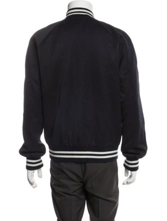 Sandro Striped Varsity Jacket