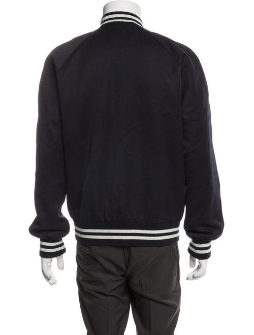 Sandro Striped Varsity Jacket