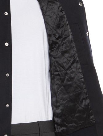 Sandro Striped Varsity Jacket