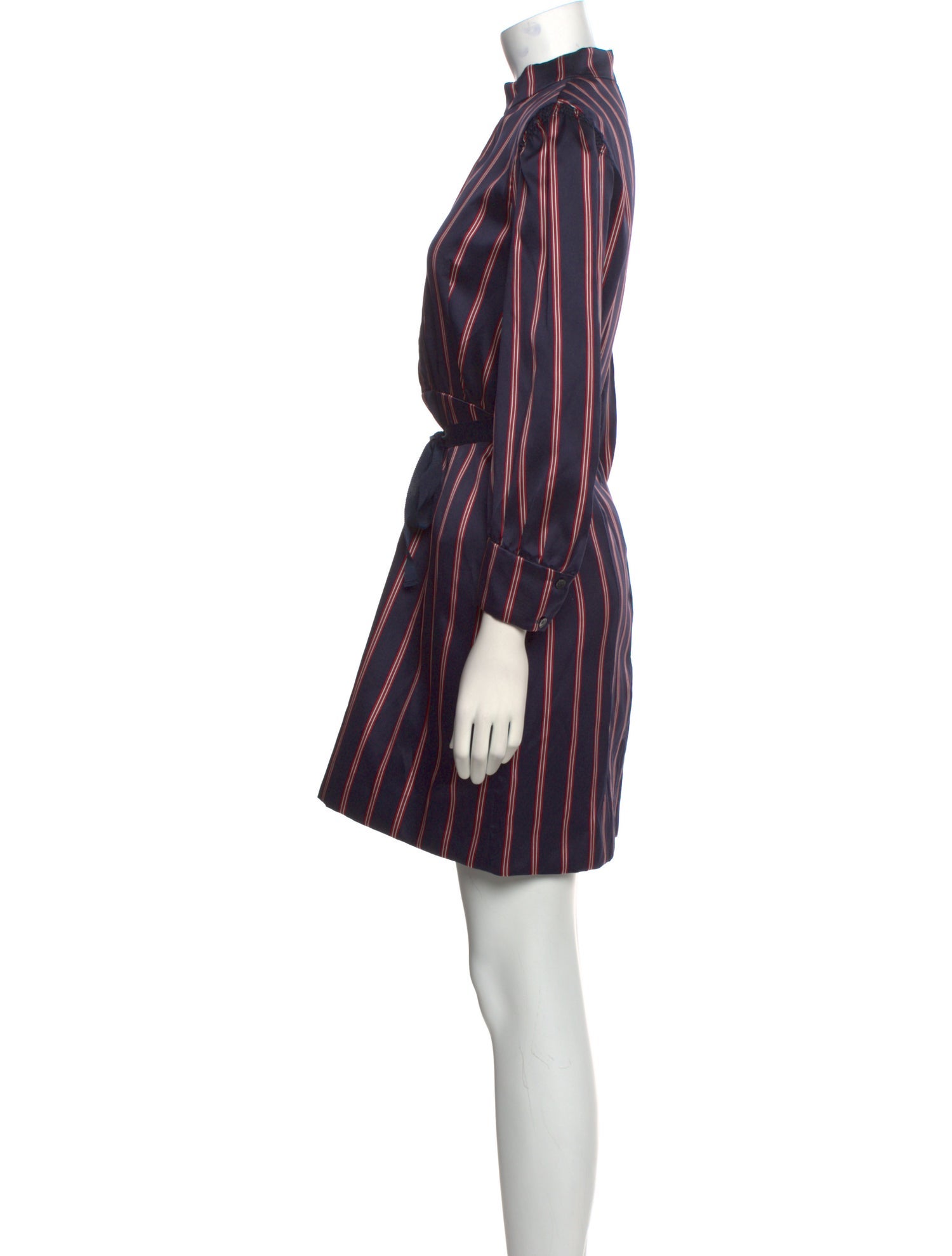 Sandro Striped Mini Dress - Blue Dresses, Clothing - WS2169119 | The  RealReal