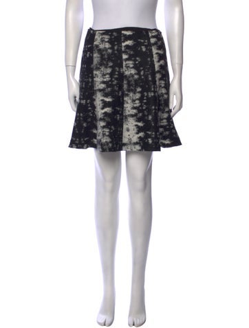 Sandro Skirts Tie-Dye Print Mini Skirt S