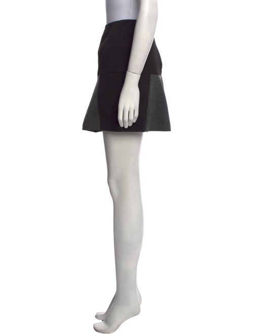 Sandro Colorblock Pattern Mini Skirt