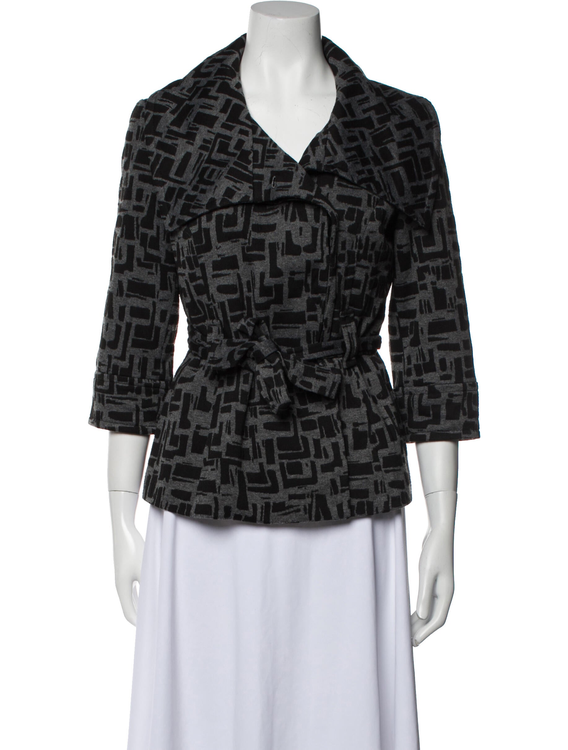 Sandro Printed Evening Jacket