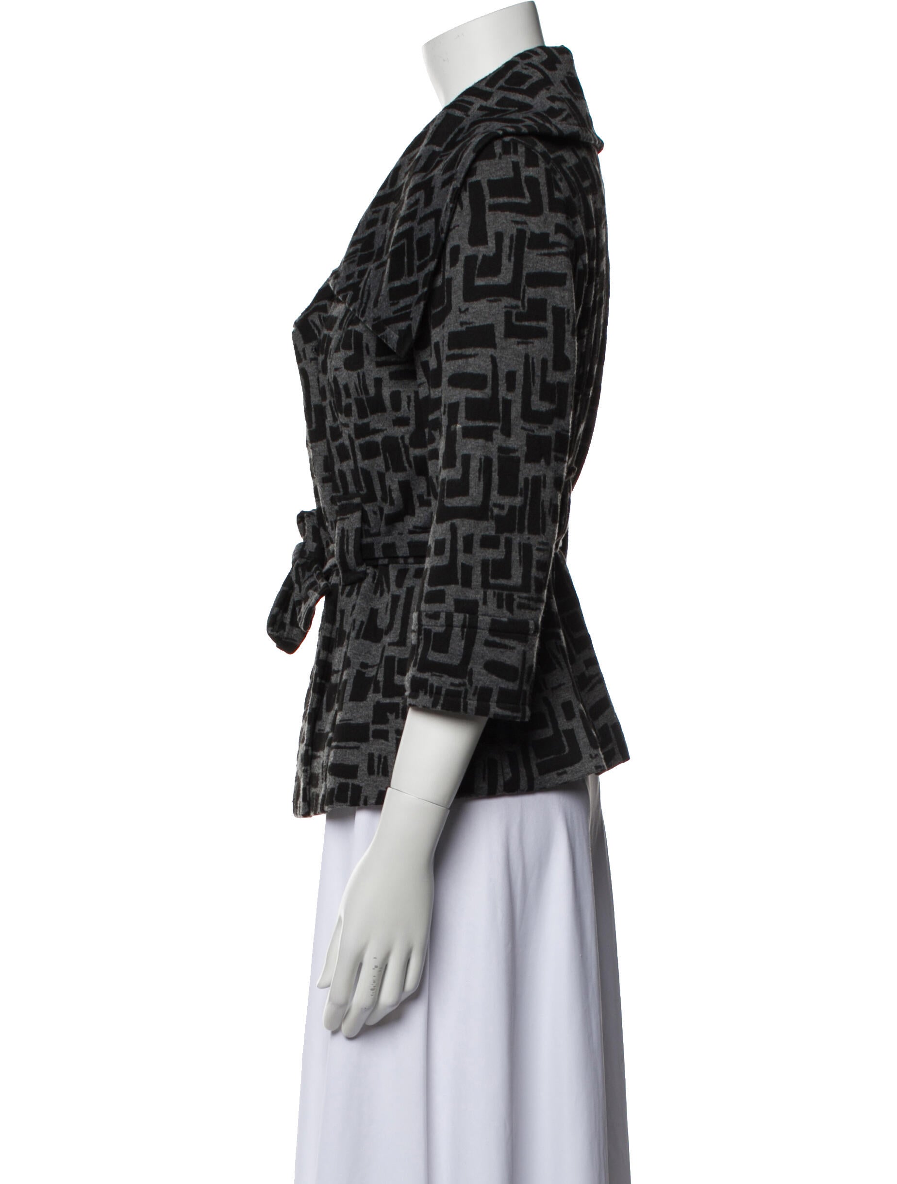 Sandro Printed Evening Jacket