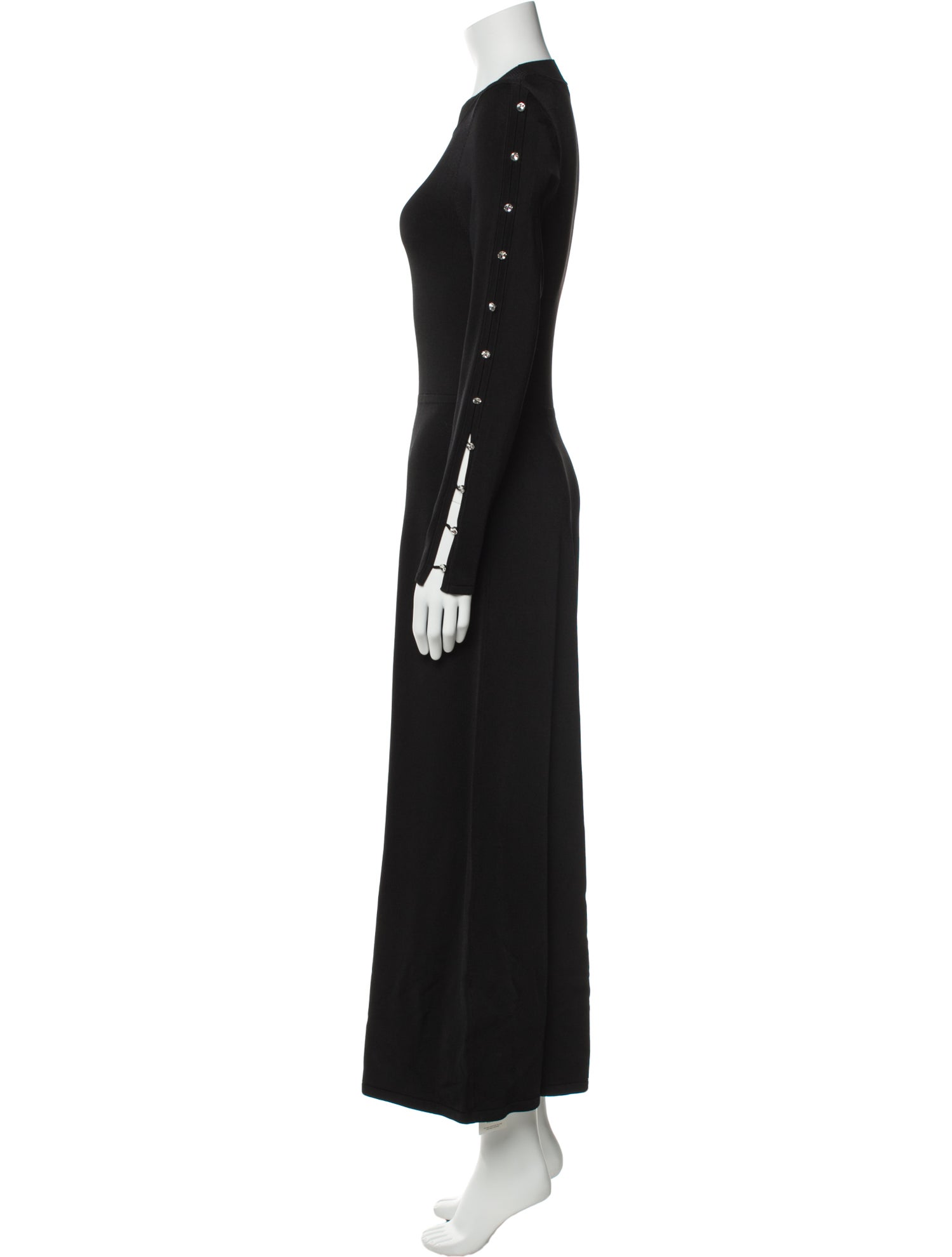 Sandro Crew Neck Long Dress