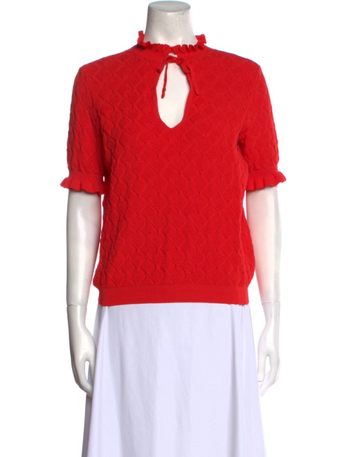 Sandro Mock Neck Sweater