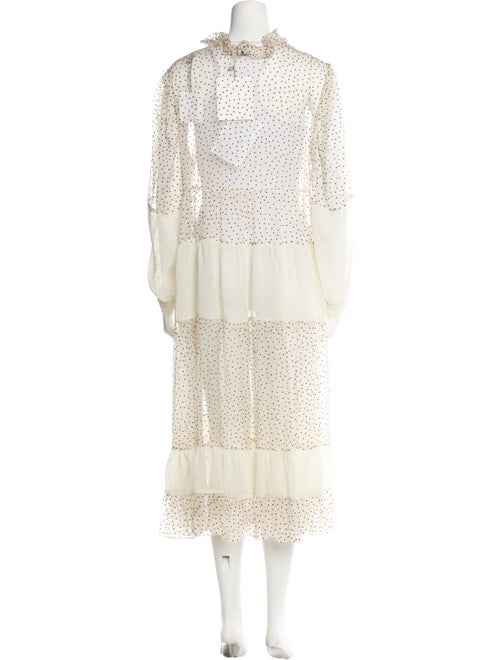 Sandro Silk Long Dress