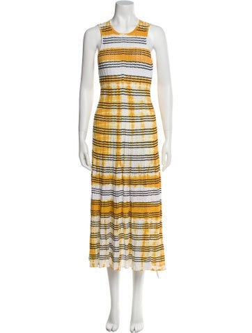 Sandro Dresses Striped Long Dress L