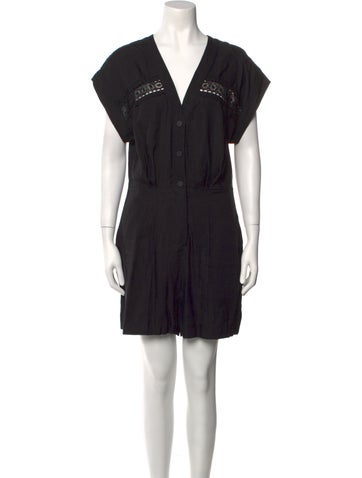 Sandro Jumpsuits and Rompers V-Neck Romper M