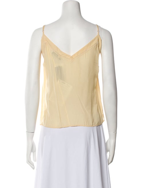 Sandro V-Neck Sleeveless Top