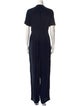 Sandro V-Neck Jumpsuit