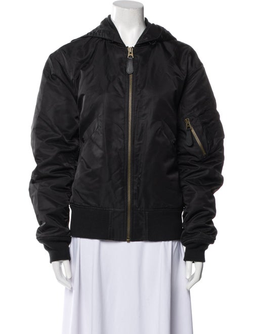 Sandro Nylon Bomber Jacket