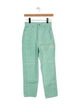 Sandro High-Rise Straight Leg Jeans