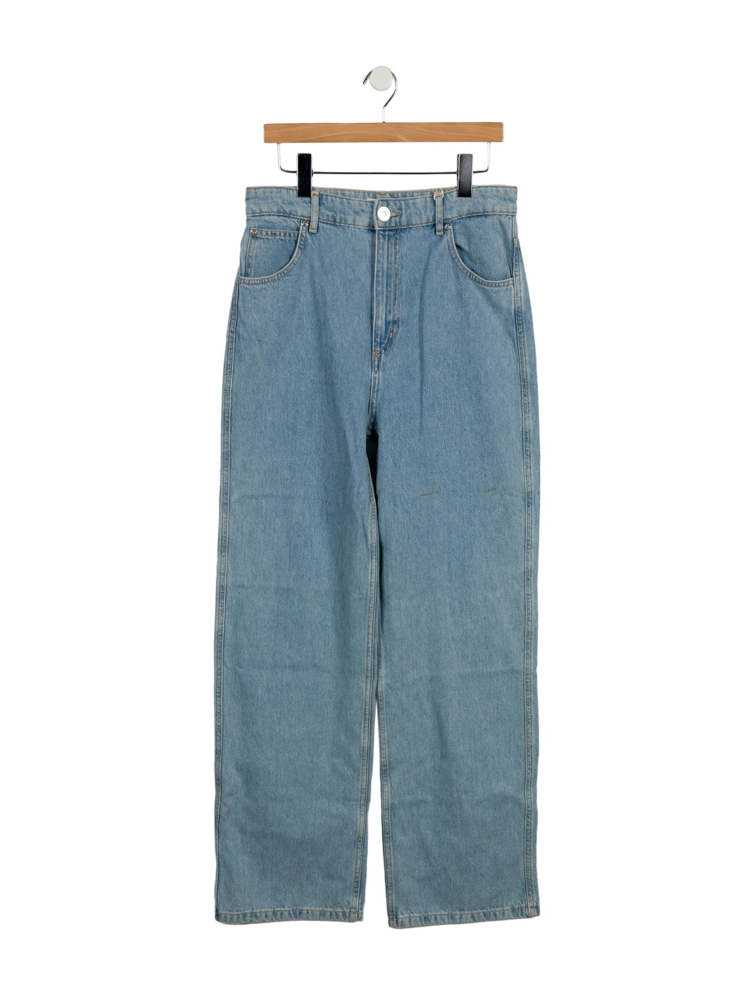 Sandro High-Rise Wide Leg Jeans
