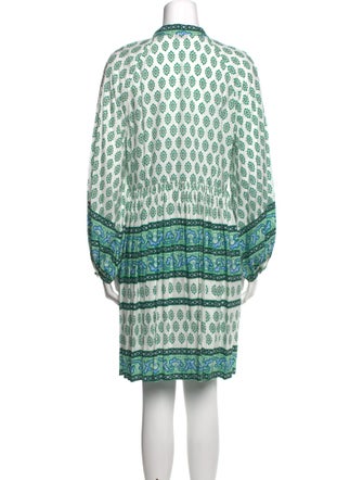 Sandro Printed Knee-Length Dress