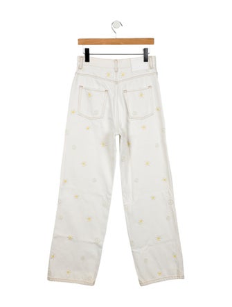 Sandro High-Rise Wide Leg Jeans