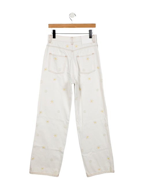 Sandro High-Rise Wide Leg Jeans