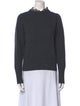 Sandro Wool Mock Neck Sweater
