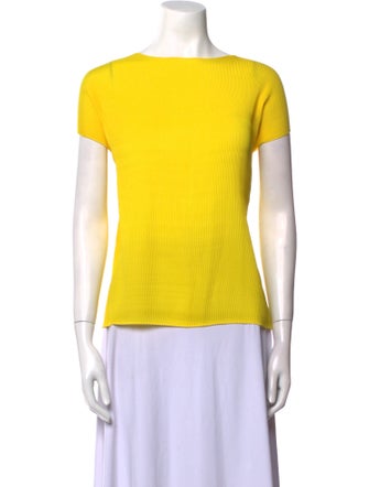 Sandro Bateau Neckline Short Sleeve Top