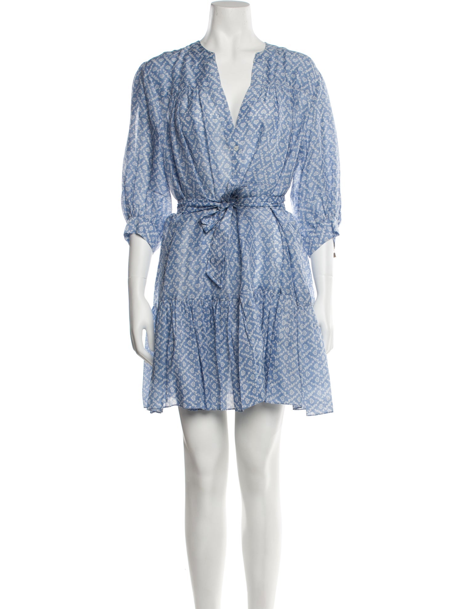 Sandro Linen Mini Dress