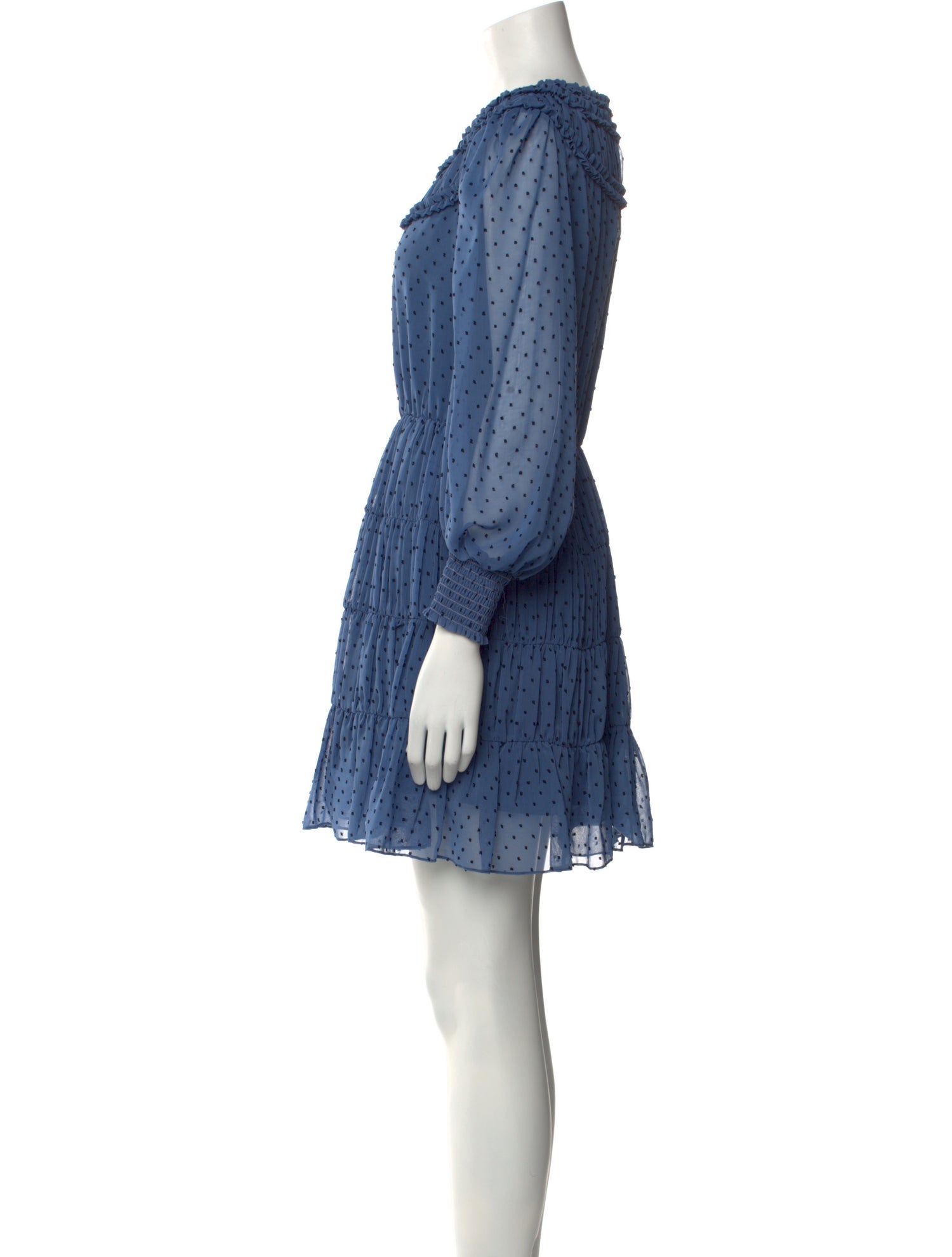 Sandro Printed Mini Dress