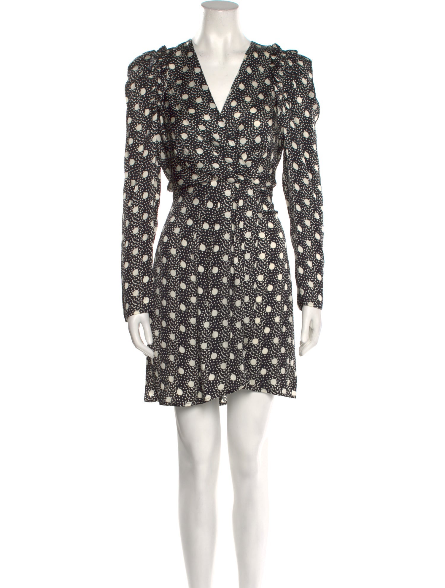 Sandro Floral Print Mini Dress