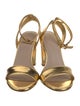 Sandro Patent Leather Sandals