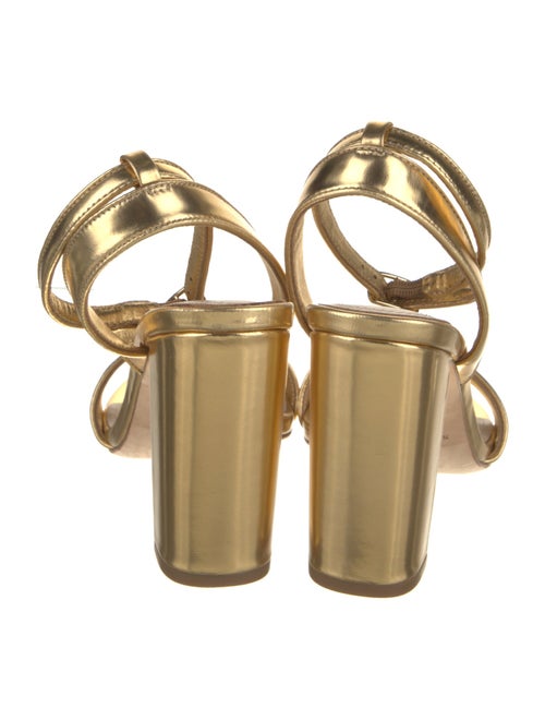 Sandro Patent Leather Sandals