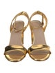 Sandro Patent Leather Sandals