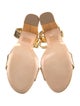 Sandro Patent Leather Sandals