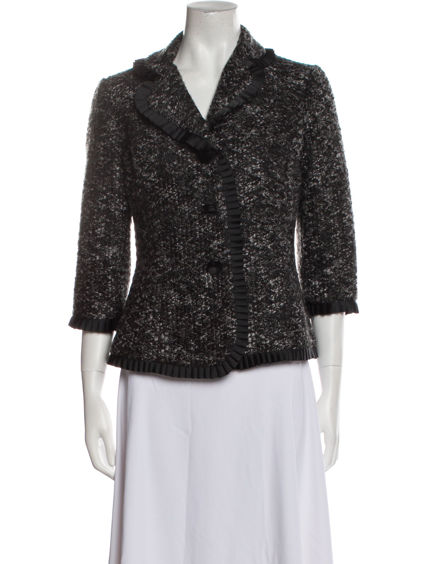 Sandro Printed Evening Jacket