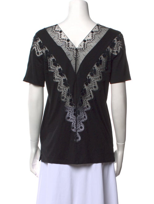 Sandro V-Neck Short Sleeve T-Shirt