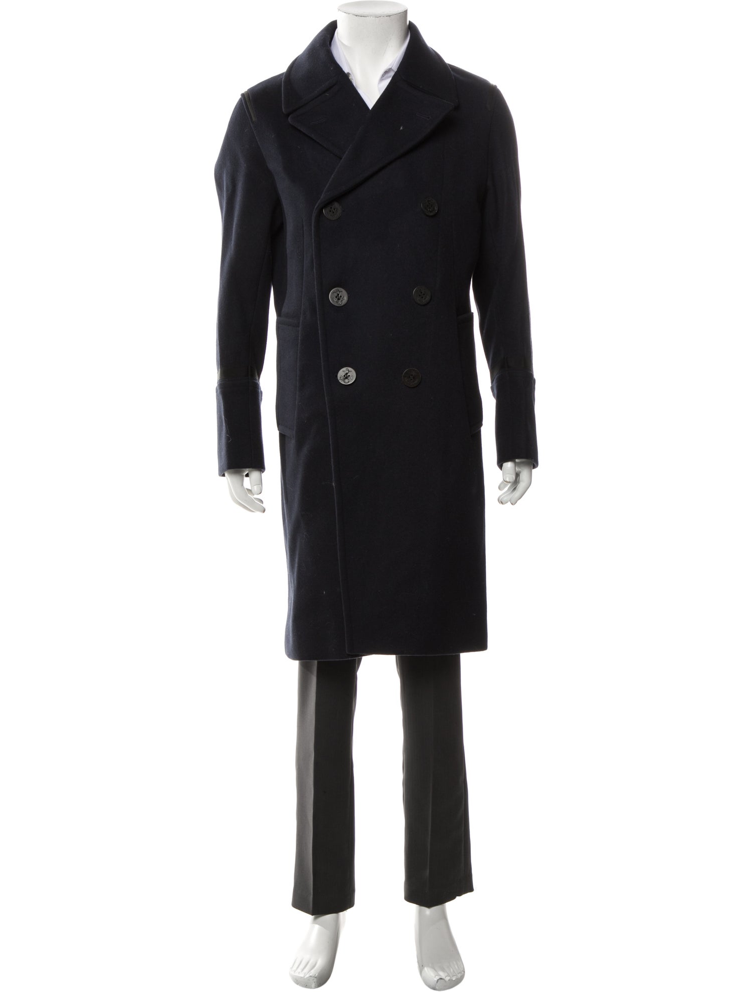 Sandro Wool Overcoat