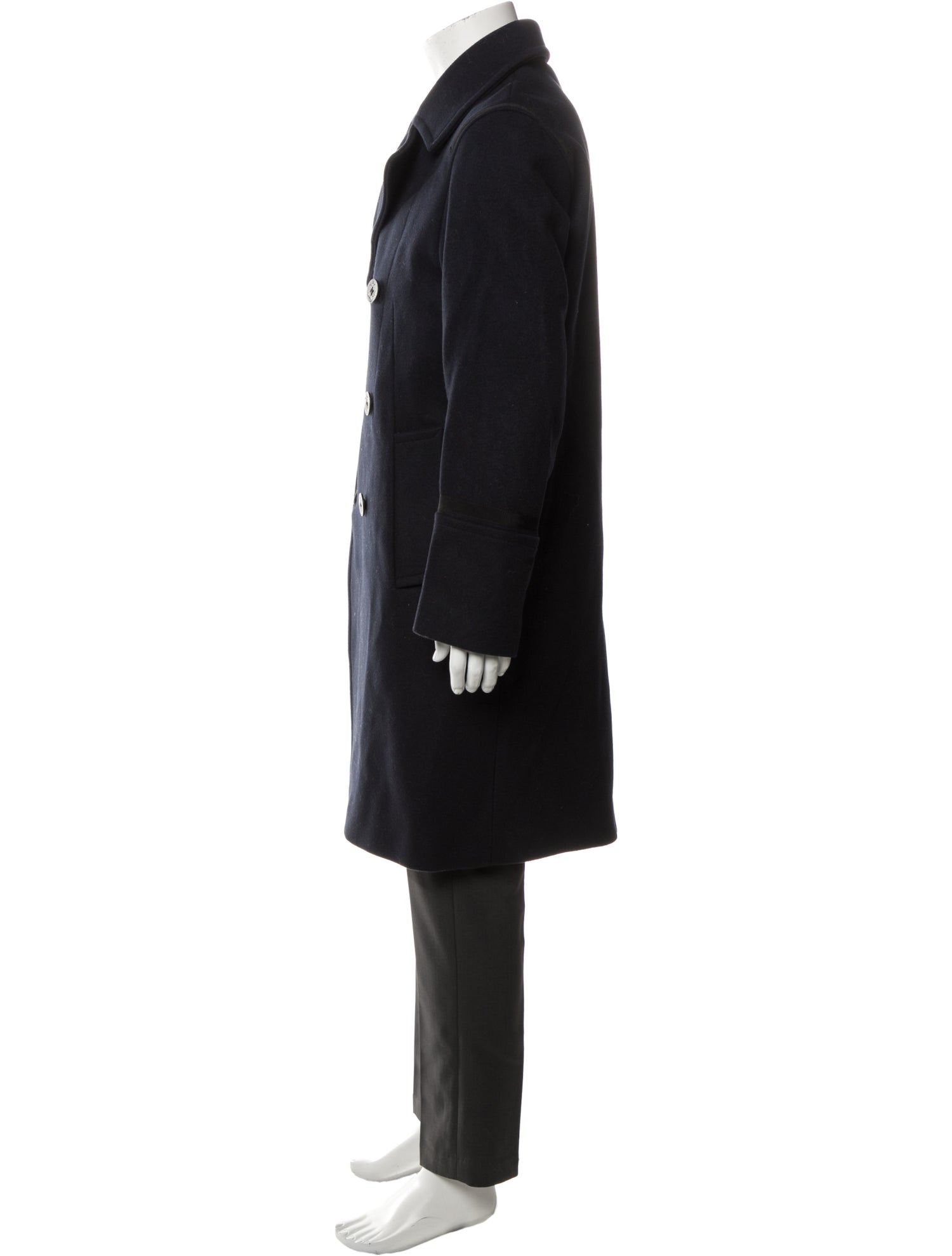 Sandro Wool Overcoat