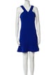 Sandro V-Neck Mini Dress