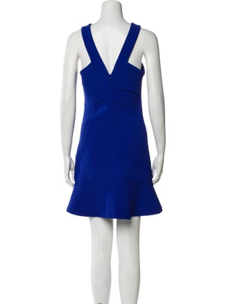 Sandro V-Neck Mini Dress