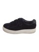 Sandro Velvet Sneakers