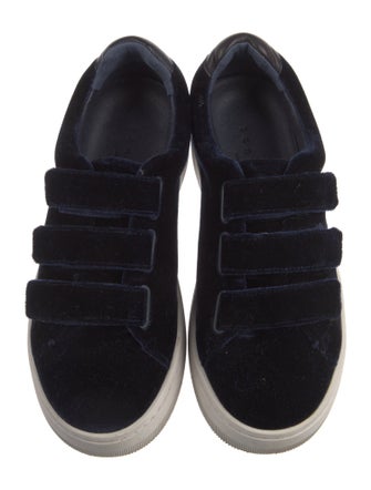 Sandro Velvet Sneakers