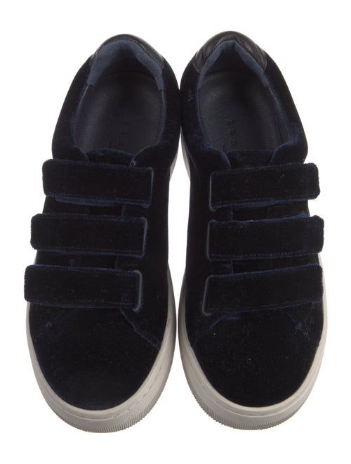 Sandro Velvet Sneakers
