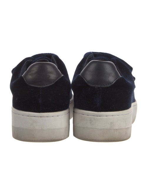 Sandro Velvet Sneakers