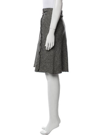 Sandro Wool Knee-Length Skirt