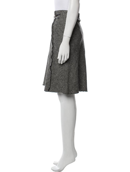 Sandro Wool Knee-Length Skirt
