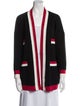 Sandro Striped Open Front Sweater