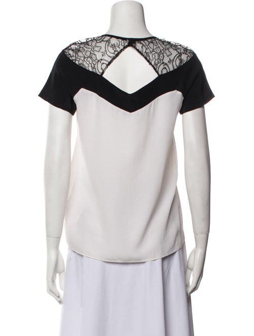 Sandro Crew Neck Short Sleeve Top