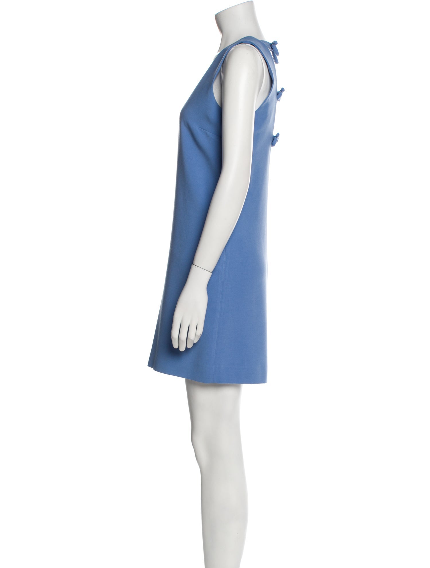 Sandro V-Neck Mini Dress