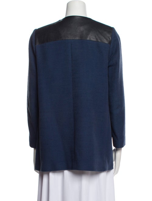 Sandro Plaid Print Blazer