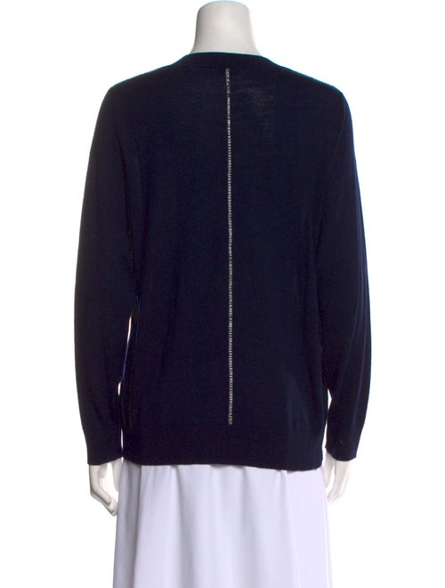 Sandro Wool Scoop Neck Sweater