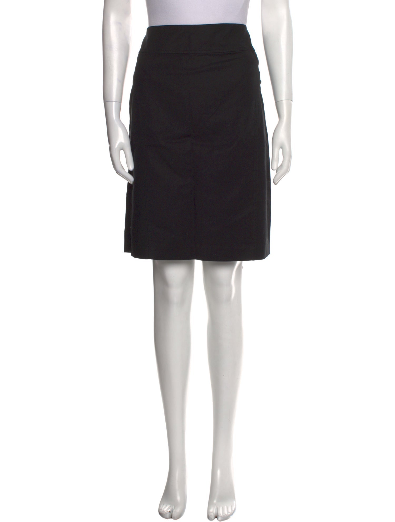 Sandro Ruffle Embellishment Knee-Length Skirt