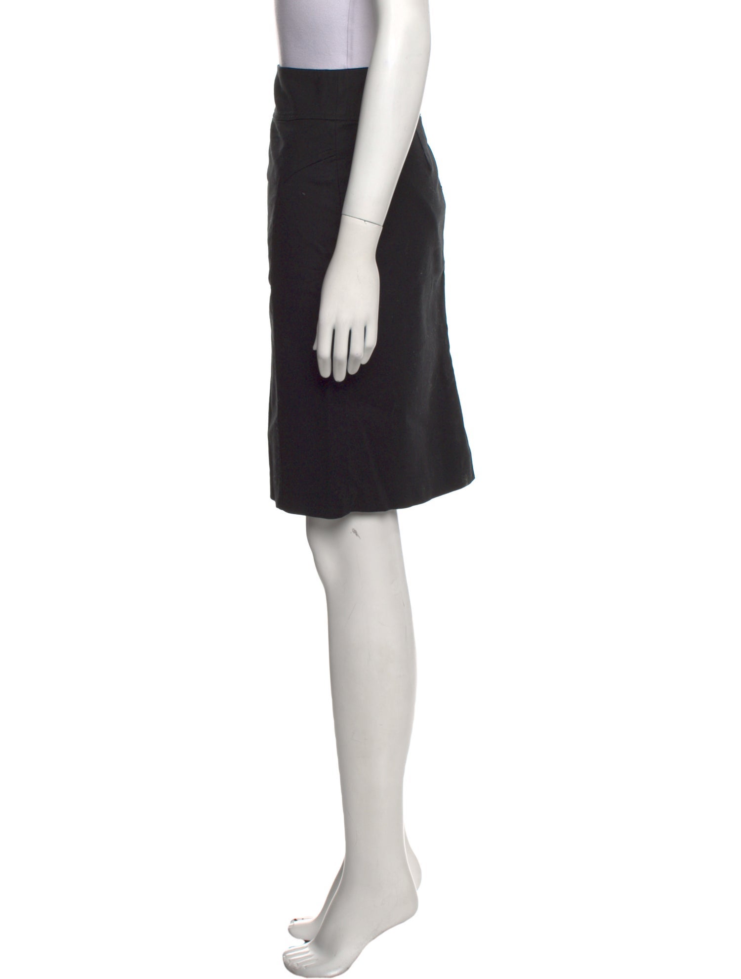 Sandro Ruffle Embellishment Knee-Length Skirt