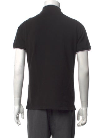 Sandro Crew Neck Short Sleeve Polo Shirt